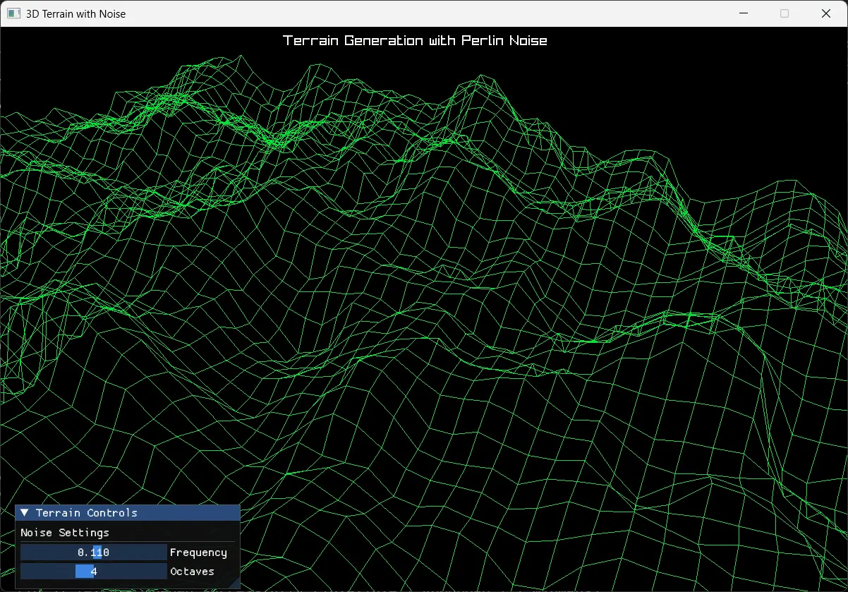 Perlin Terrain Generation